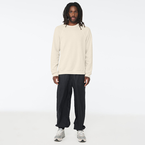 Sweat-shirt homme vintage à manches raglan en molleton 100% coton épais, teint uni, anti-rétrécissement, anti-décoloration solaire, personnalisable OEM avec broderie - Product Image 5