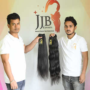 Paquetes de cabello crudo camboyano Proveedor sin procesar Venta al por mayor Templo indio Cabello humano Wefted Bundle Cuticle Aligned Hair Vendedores - Product Image 1