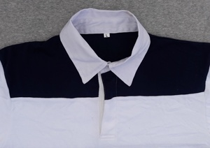 Heavy Thick Cotton Rugby Jerseys Custom Embroidery Logo Classic <b>Long</b> <b>Sleeve</b> for Shirts Team Wear Old School <b>Stripe</b> Breathable - Product Image 2
