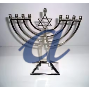 เชิงเทียนเกรดพรีเมี่ยมพร้อมแท่นวางเทียน9อันเชิงเทียนแฮนด์เมดดีไซน์คลาสสิกสำหรับใช้ตกแต่ง - Product Image 2