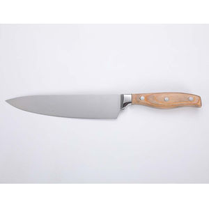 Cuchillo de Chef Profesional en Oferta, Acero Inoxidable con Alto Contenido de Carbono y Mango de Madera, Herramienta de Cocina Extremadamente Afilada - Product Image 6