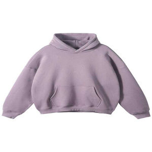 Nouvel arrivage de sweat à capuche oversize 100% coton pour femmes, poids lourd, manches longues, épaules tombantes, écran, lettres design anti-rétrécissement - Product Image 1