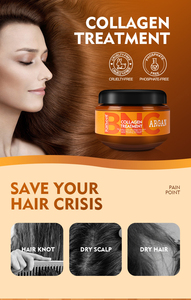 Karseell Collagen Best Organic Hair Mask Biotina Tratamiento profundo <span class=keywords><strong>para</strong></span> cabello <span class=keywords><strong>seco</strong></span> ODM OEM Repair Keratin Hair Mask - Product Image 5