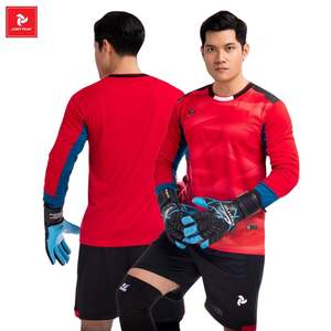 Camisetas de fútbol de portero de manga larga Unisex para adultos más vendidas, chándal de tela deportiva personalizado Fly Hi de alta calidad para - Product Image 2