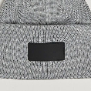 Gorro de Punto Acrílico con Puño, Diseño Waffle, Unisex, Personalizable con Logotipo OEM, Cálido para Invierno - Product Image 4