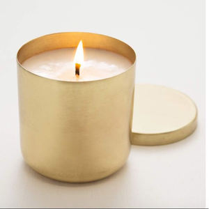 Pot à bougie fer métal or Style bougeoir cire bougie faisant rond Simple Design éclairage pour décoration de table et décoration intérieure - Product Image 3