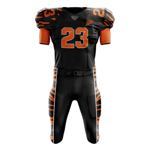 Uniforme de Fútbol Americano Personalizado de Alta Calidad con Manga Corta, 100% Poliéster, Antibacteriano y de Secado Rápido para Hombre - Product Image 2