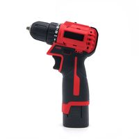 Ensemble d'outils électriques sans balais à batterie au lithium de 21V Perceuse sans fil et perceuse à percussion personnalisées Support de bricolage OEM