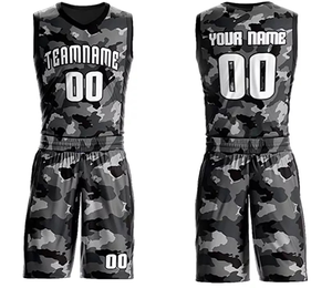 Equipo de baloncesto hecho a medida desgaste camisetas hombres liso transpirable manga corta conjuntos de verano nuevo de alta calidad - Product Image 1