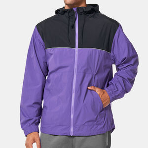 Veste coupe-vent légère et personnalisée de qualité supérieure à capuche pour hommes et femmes coupe-vent décontracté pour adulte pour le style hivernal - Product Image 1