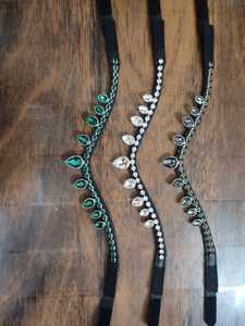 Equipo de deportes ecuestres ligero de alta calidad de Rockstone, bandanas desplegables de cristal, equipo de carreras de caballos de cuero en todos los tamaños - Product Image 5