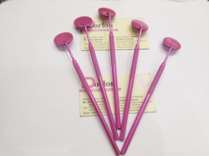 Pinzas de extensión de pestañas con forma de círculo de Color personalizado, logotipo personalizado, herramienta de belleza de precisión duradera antimagnética de acero inoxidable - Product Image 2