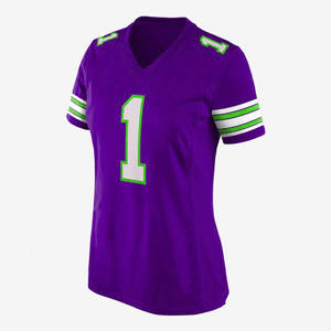 2025 nuevo diseño personalizado fútbol americano Jersey transpirable de talla grande fútbol americano uniforme ropa deportiva 100% poliéster - Product Image 1