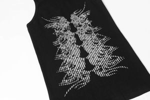 เสื้อกั๊กแขนกุดสำหรับผู้ชายเสื้อคอตตอนมีการฉีกขาดพิมพ์ลายตามสั่ง2025 - Product Image 6