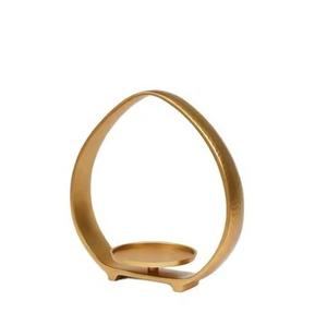 Soporte votivo de Metal con acabado dorado de diseñador hecho a mano, tarros de velas decorativas para el hogar para iluminación navideña, tendencia de Venta caliente - Product Image 1