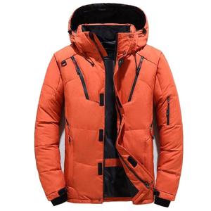 Chaquetas gruesas y cálidas de invierno para hombre, abrigos informales con capucha para exteriores, Parka de plumón para hombre, chaqueta cortavientos, precio al por mayor, chaquetas para hombre - Product Image 1