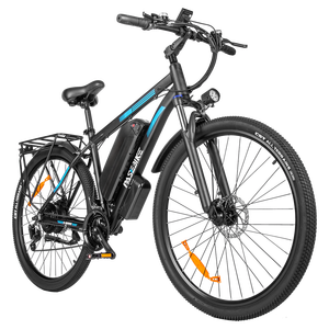 C29 Plus vélo électrique hybride vélo électrique de ville 250W moteur d'entraînement moyen moteur de moyeu arrière 48V à énergie solaire Double gamme de jante 50KM - Product Image 5