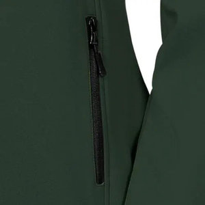 Chaqueta de concha suave a prueba de viento con aislamiento de moda engrosada con cremallera completa chaqueta de concha suave con capucha transpirable acolchado invierno - Product Image 5
