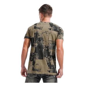 เสื้อเจอร์ซีย์ผ้าฝ้าย100% คอกลมแขนสั้นระบายอากาศได้ดีเป็นมิตรต่อสิ่งแวดล้อมคุณภาพสูงไซส์ใหญ่พิเศษ - Product Image 2