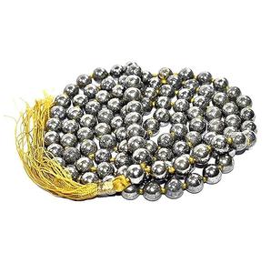 Fabricante de cuentas Mala anudadas de pirita dorada amarilla Natural collar de piedra de 8 mm - Product Image 1