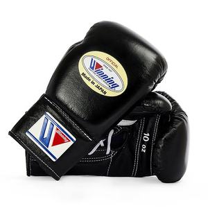 Dernier modèle de gants de boxe noirs personnalisés, gants de boxe professionnels en cuir véritable, équipement d'entraînement pour le sparring, gants de boxe Muay Thai - Product Image 2