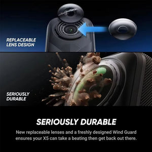 Insta360 X5 Essentials Bundle 8K HD CMOS Action <b>Camera</b> MicroSD 15m Waterproof 170 Wide Angle Anti-Shake Handheld Night Scene - Product Image 6