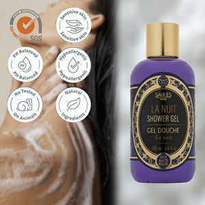 Gel douche pour homme La Nuit Luxury aux huiles naturelles, qualité supérieure, production européenne, écologique, pour la vente en gros et les marques privées - Product Image 1