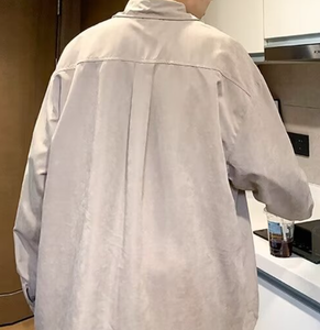 Diseño de logotipo personalizado OEM Camisa de manga larga para hombre Nueva Primavera y nueva versión Traje de hombre Camisa de manga larga para unisex - Product Image 5