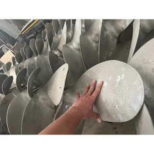 Hélice marine à 4 pales en acier inoxydable 304/316 de haute qualité, petite taille, fabriquée à la main, à longue queue, fabriquée au Vietnam, vente chaude - Product Image 4