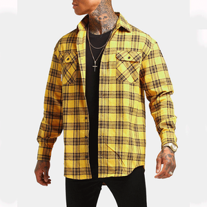 High Quality New Design Comfortable Fabric Casual <b>Men</b> <b>Flannel</b> <b>Shirt</b> Knitted Long Sleeve Breathable Winter Outdoor Sports - Product Image 1