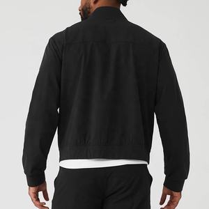 Venta al por mayor de chaquetas de invierno casuales de los hombres más tamaño con calefacción al aire libre cortavientos y bombardero en chaqueta de diseño liso - Product Image 6