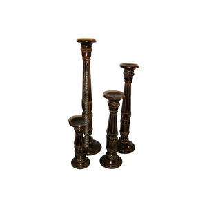 Bougeoir en bois fait main de qualité supérieure pour décorations de fête décorations de jardin au meilleur prix du fournisseur de confiance - Product Image 1