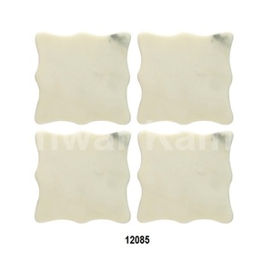 Whole Selling Round Drink <b>Marble</b> <b>Coasters</b> for Housewarming Gift Anniversary Office Protect Counter tops Decoration - Product Image 6