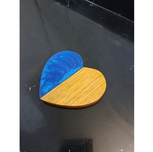 Posavasos de Resina con Diseño de Piedra de Ágata Semipreciosa, Hecho por God Grace Craft - Product Image 2