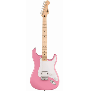 2026 100 % Strator  Flash Pink Bundle avec ampli 10G Frontman, tuner, sangle, câble, médiators et DVD de guitare Austin Bazaar - Product Image 4