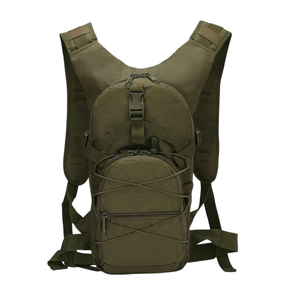 Mochila táctica Molle 15L con cierre de cremallera Forro de poliéster impermeable para senderismo Ciclismo Deportes al aire libre Escalada Camping - Product Image 1