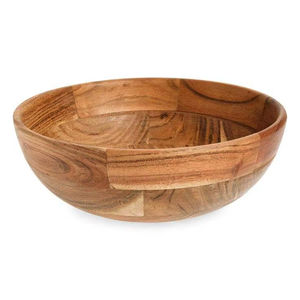 Ensemble de bols en bois d'acacia fait à la main Conception simple Passe au lave-vaisselle Fruits écologiques Caractéristique jetable - Product Image 1
