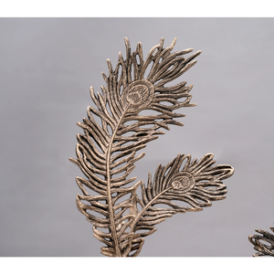 Juego de Frascos de Vidrio de Lujo para Alimentos con Tapa de Pluma Metálica, Decoración Moderna para el Hogar, Urnas Decorativas, Centro de Mesa de Tendencia, Frascos de Regalo - Product Image 3