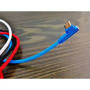 Cable Micro-USB Martom de 1m con Conectores de Nylon en Ángulo Recto, Carga Rápida para Android Box, Disponible en 2m de Longitud - Product Image 5