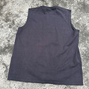 Chemises sans manches YTS personnalisées pour hommes, streetwear vintage, t-shirt sans manches teinté avec coupe ample, chemises sans manches - Product Image 6