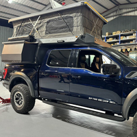 Meilleure glissière sur pick-up Léger sur mesure Pop-Top tout en aluminium Camion Lit Campeurs Australie avec toit Pop-Top