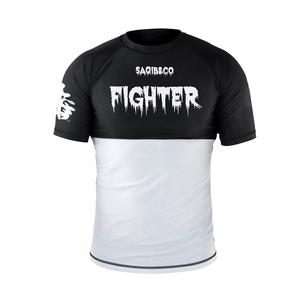 Vente en gros Logo personnalisé Chemise de compression de sport à manches longues Rash Guard pour hommes Chemises de protection UV UPF50 + de haute qualité Rashguard - Product Image 5