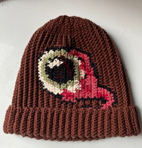 Vente en gros de bonnets côtelés en câble épais tricot unisexe casquettes jacquard Logo chapeaux à revers Logo personnalisé bonnet 2024 bonnets de haute qualité - Product Image 5