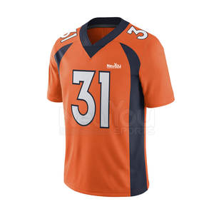 Jersey de Fútbol Americano de la Mejor Calidad para Hombre, Transpirable, 100% Poliéster, Hecho en Estados Unidos - Product Image 1