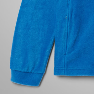Sweat-shirt pour garçons avec logo personnalisé, matière polaire pour l'hiver, col montant, fermeture éclair pour un ajustement confortable et décontracté, 2026 - Product Image 3