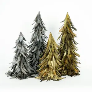 Nieuwe Aankomst Metalen Draad Kerstboom Met Gouden En Zilveren Kerst Gelegenheid Thuis Indoor Outdoor Decoratief Elegant