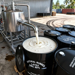 Látex de Caucho Natural MAL 60% DRC con Amoníaco Medio para la Fabricación de Espuma de Goma y Adhesivos Industriales - Product Image 2