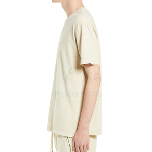 Camiseta 100% de algodón para hombre, camisa personalizada de alta calidad con estampado de tu marca, venta al por mayor - Product Image 3