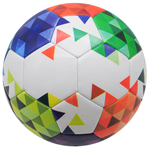 Balones promocionales de fútbol de jugador de equipo interior de cuero brillante de calidad estándar pakistaní con logotipo personalizado - Product Image 1