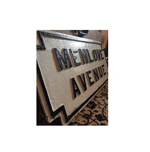 Plaque Cast Iron Wall <b>Door</b> Sign Plaque Vintage Cast Iron Engraved For <b>Door</b> and wall Sign plaques <b>Rustic</b> - Product Image 5